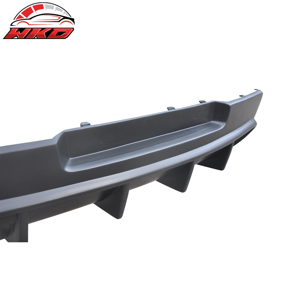 Fits 14-15 Chevy Camaro ZL1 Rear Diffuser Bumper Lip Lower Valance PP Spats Kit