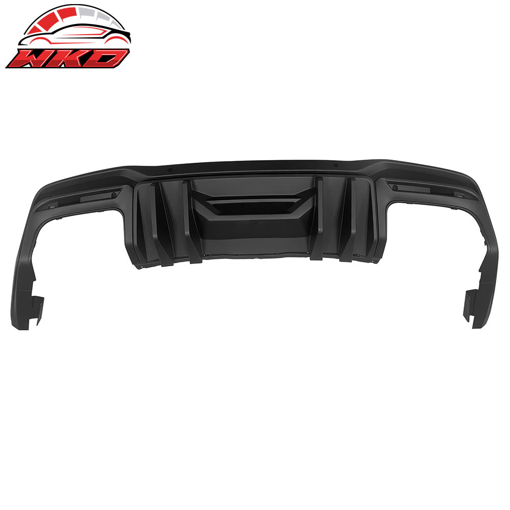 2024-26 Mustang 7th Gen S650 Competition PP Rear Bumper Diffuser Matte Black | Wholesale