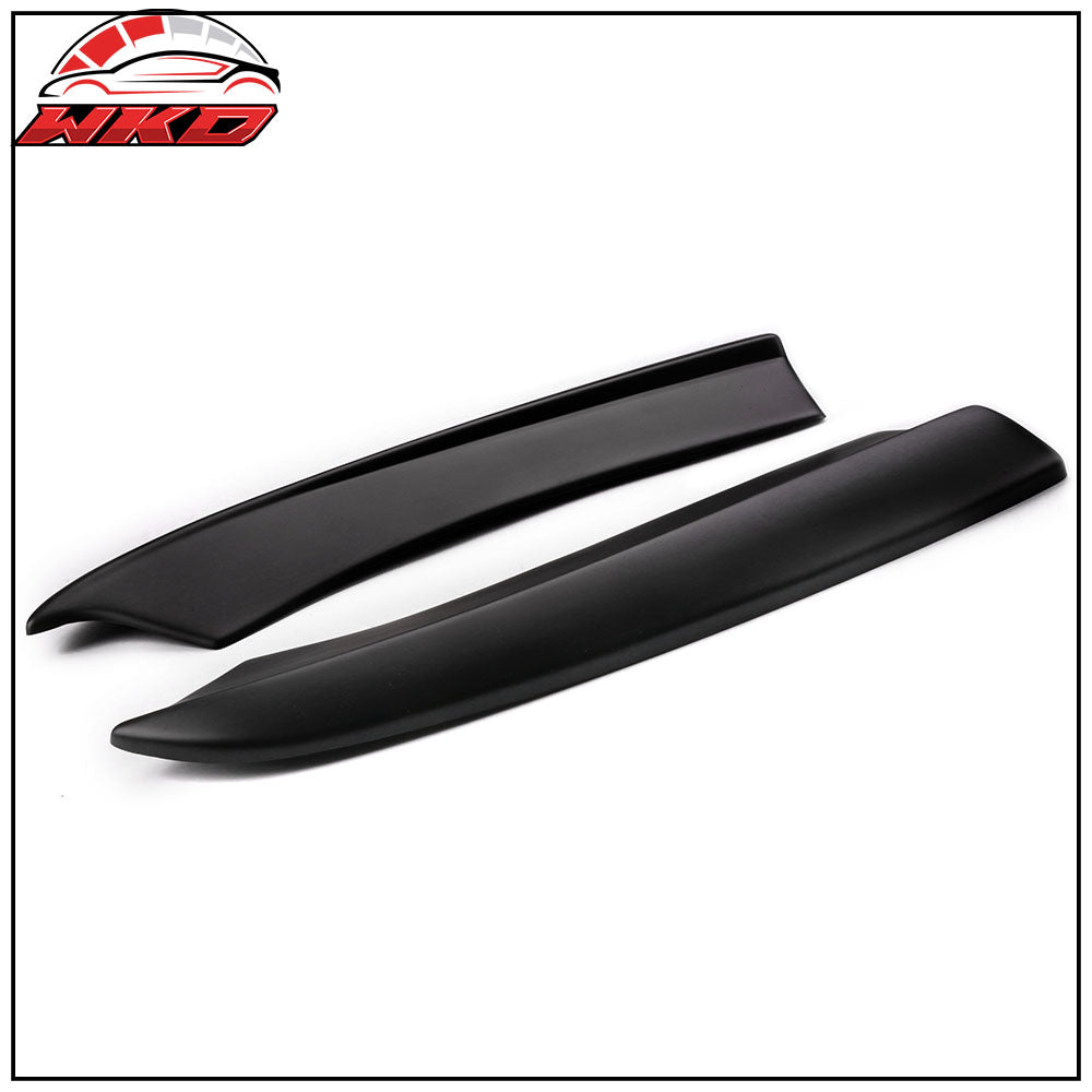 Fits 15-23 Dodge Charger Quad Exhaust Rear Diffuser + Side Aprons Unpainted PP