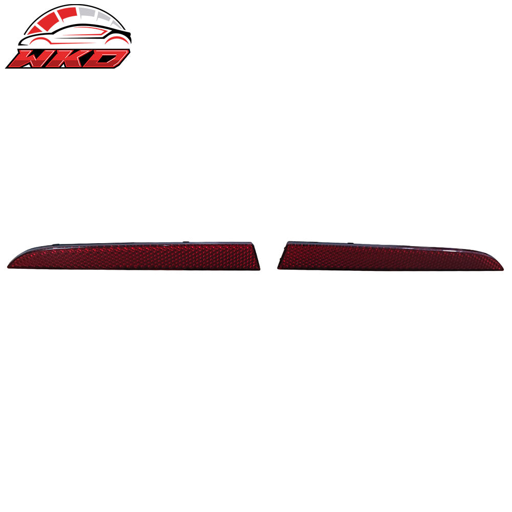 Fits 14-15 Chevy Camaro 6th ZL1 Style Rear Bumper + Quad Diffuser w/ Reflectors