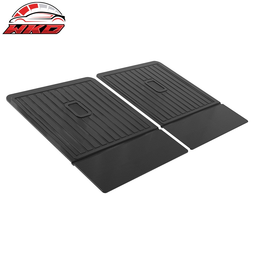 Fits 17-25 Audi Q7 20-25 SQ7 Rear Seat Backrest Mat All Weather Protector TPE