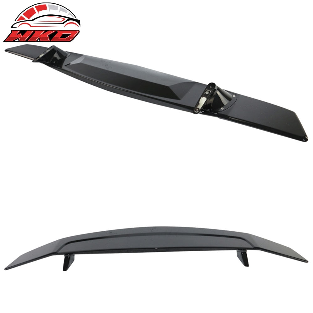 Fits 13-16 Dodge Dart Rear Trunk Spoiler 2 Post Tail Wing Deck Lip Gloss Black