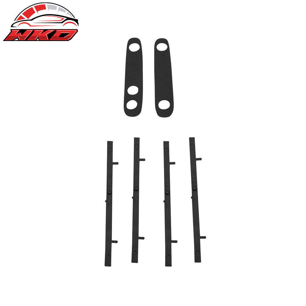 Fits 16-21 Honda Civic Sedan LED 3RD Brake Light Trunk Spoiler Gloss Black ABS