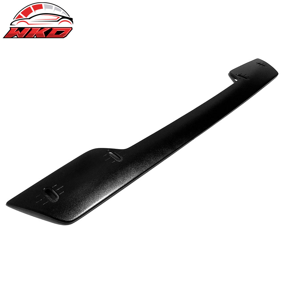 Universal 40" Unpainted Black Rear Spoiler Wickerbill Gurney Flap Wicker Bill