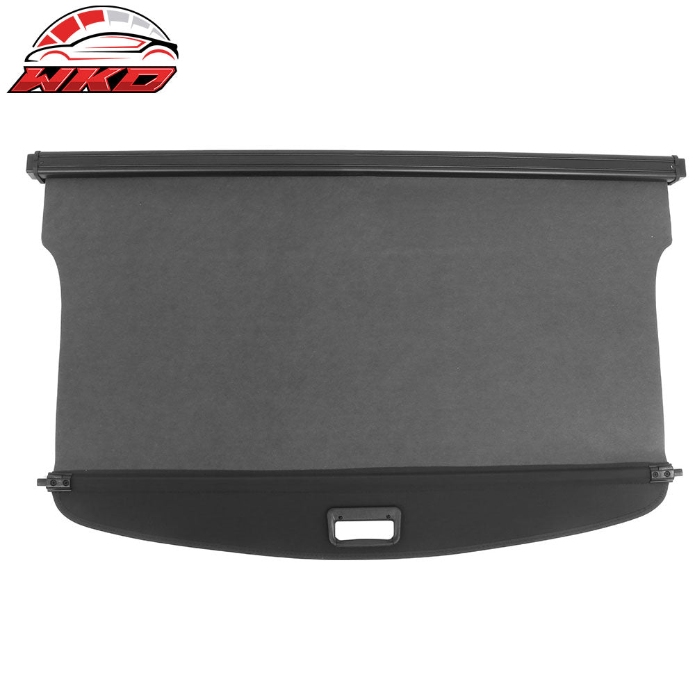 Fits 20-25 Ford Escape Retractable Rear Trunk Cargo Luggage Cover Canvas Black