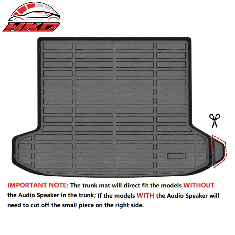 Fits 22-25 Hyundai Tucson All Weather 3D Molded Rear Trunk Mat Cargo Liner TPE