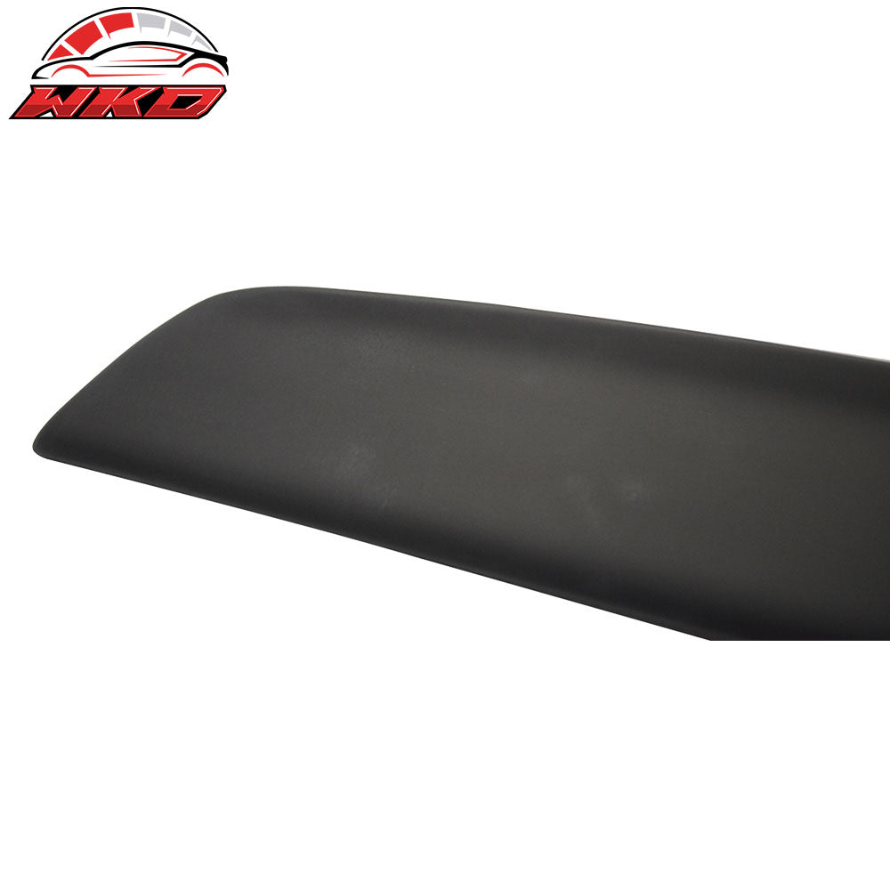 Fits 95-01 Benz W210 E-Class A Style Matte Black Rear Trunk Spoiler Wing Lip ABS