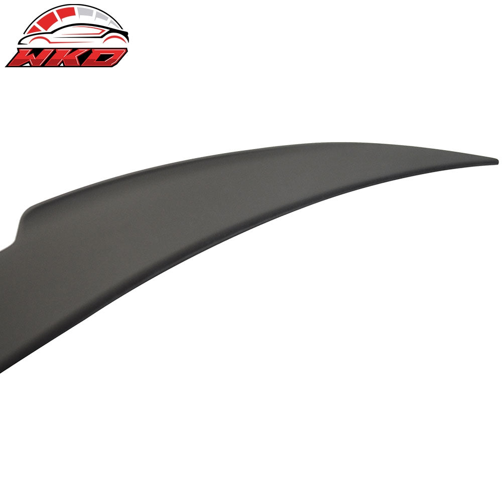 Fits 12-18 BMW F12 6 Series Convertible Rear Trunk Spoiler Wing ABS Matte Black