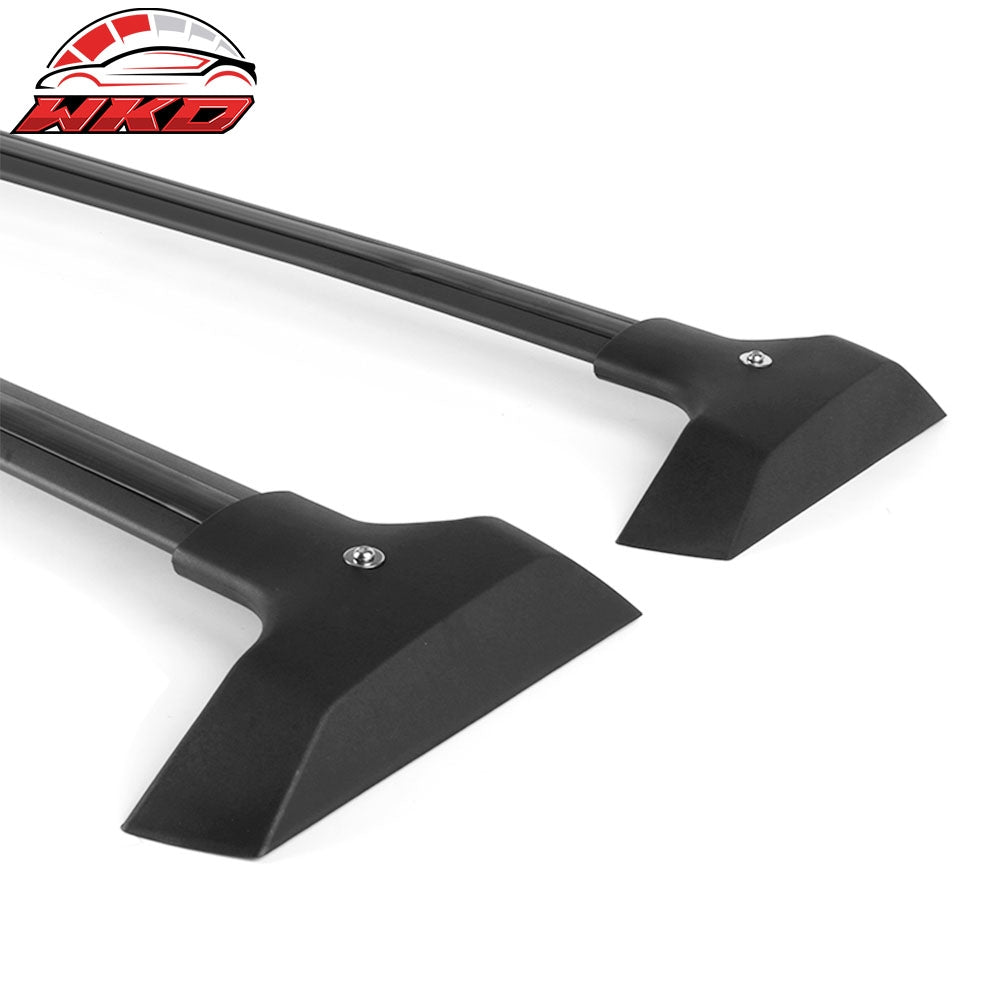 Fits 09-17 Chevy Traverse OE Style Roof Rack Rail Cross Bar Carrier Black
