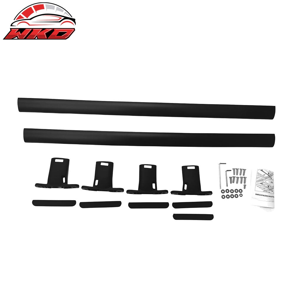 Fits 16-19 Ford Explorer 4DR Aluminum Roof Rack Rail Luggage Carrier Cross Bars