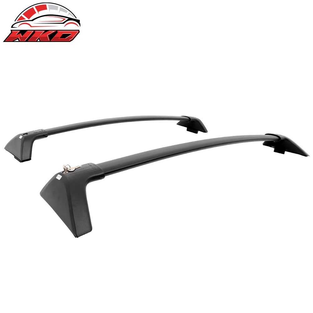 Fits 19-25 Toyota RAV4 Aluminum Roof Rack Rail Luggage Carrier Cross Bar w/ Lock