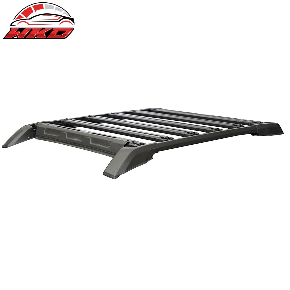 Fits 05-23 Toyota Tacoma Double Cab Aluminum Roof Rack Cross Bars w/ Slide Rail