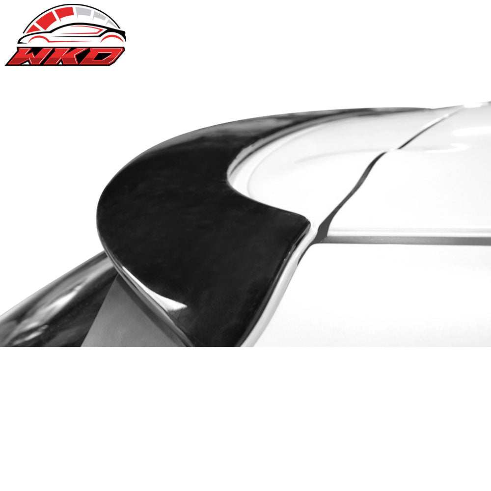 Fits 14-18 Mazda 3 Hatchback 5DR Rear Roof Spoiler Wing OE Style Unpainted Black