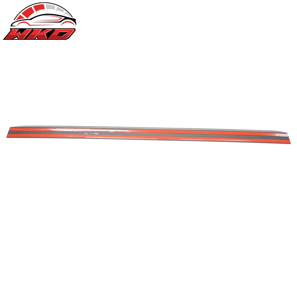 Fits 01-05 Audi A4 B6 Unpainted Black Roof Spoiler - PUF