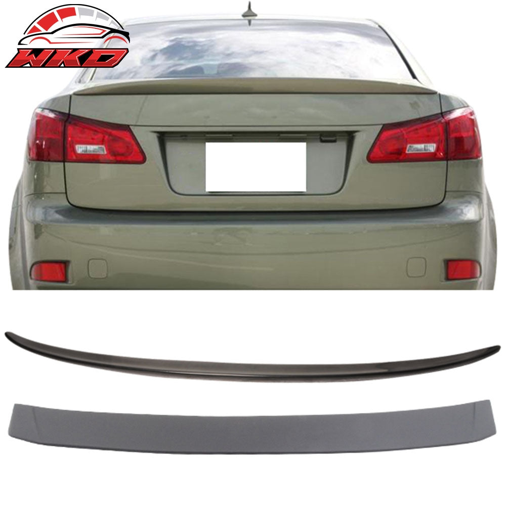Fits 06-13 Lexus IS250 IS350 Type Sport PU Roof Spoiler + Trunk Spoiler
