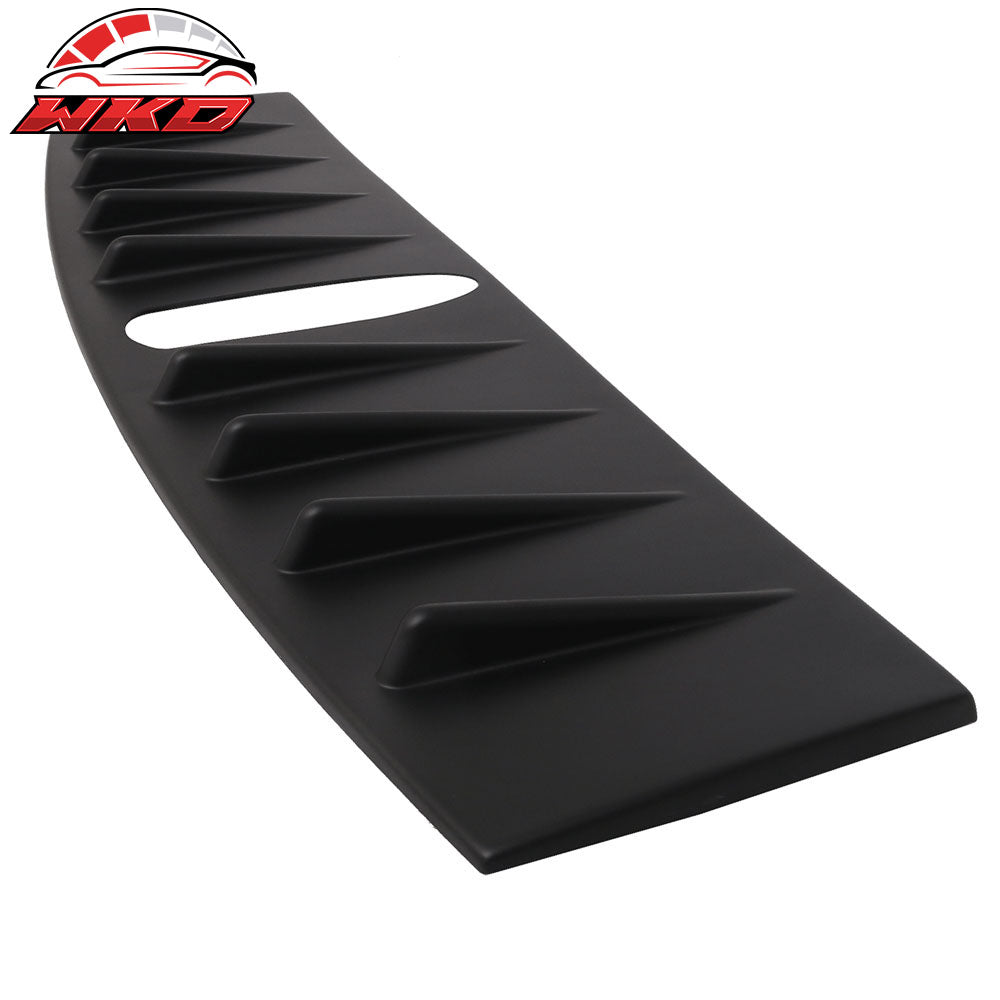 Fit 17 Subaru WRX STI 7Inch Roof Spoiler V Style Generator Shark Fin Matte Black