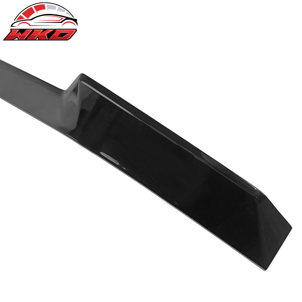 Fits 22-25 Subaru WRX 5th V Style Roof Spoiler Painted #D4S Crystal Black Silica