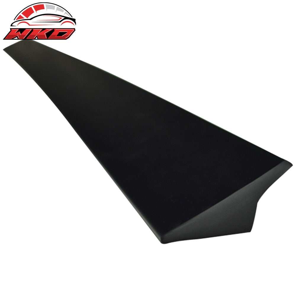 Fits 13-15 Honda Accord 9th 4Dr VRS Style Roof Spoiler Unpainted Black - PUF