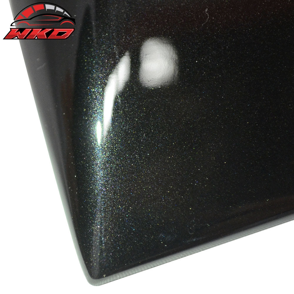 Fits 10-16 Benz E-Class W212 OE Style Roof Spoiler Painted #197 Obsidian Black