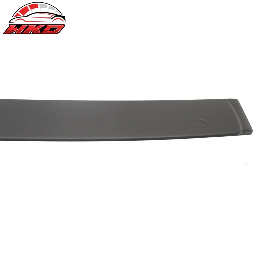 Fits 12-18 BMW 3-Series F30 4Dr AC Style Matte Black Roof Spoiler