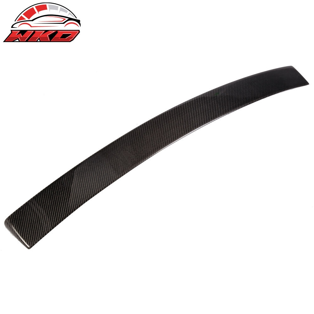 Fits 12-15 Benz C-Class W204 C204 Coupe OE Style Carbon Fiber Rear Roof Spoiler