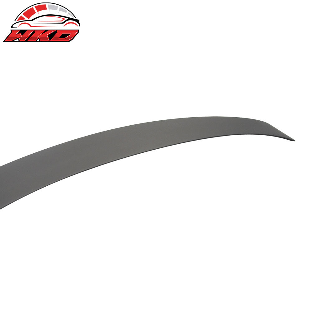 Matte Black! Fits 07-13 Benz W221 S Class L Style 4Dr Sedan Roof Spoiler Wing