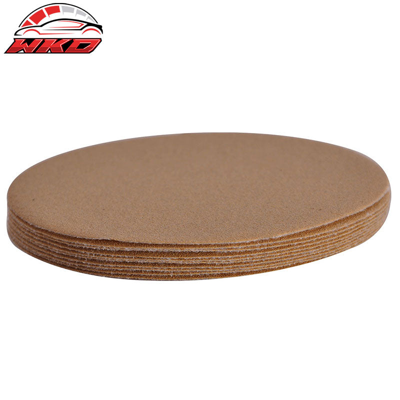 Dry 5Inch No Hole Sand Paper Disc 120 Grit Repair Sanding Sandpaper 10PC