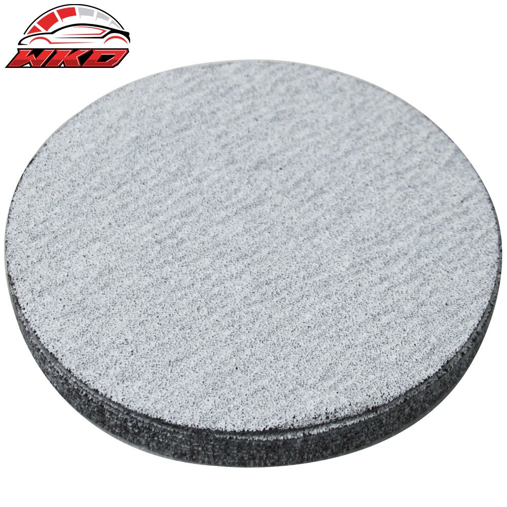 100PC 5Inch 127mm 100 Grit Auto Sanding Disc No Hole Sandpaper Sheets Sand Paper