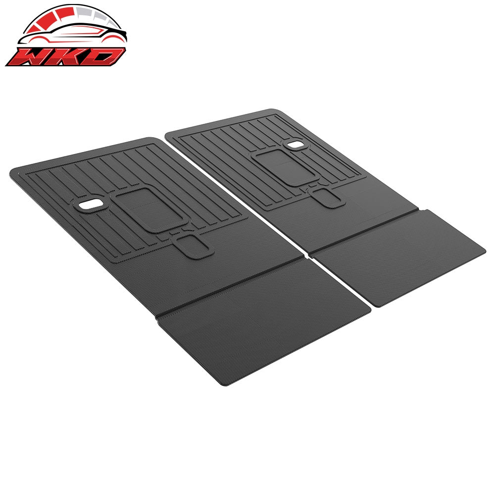 Fits 16-25 Dodge Durango 6 & 7 Seats TPE Backrest Mat Heavy Duty Seat Back Cover