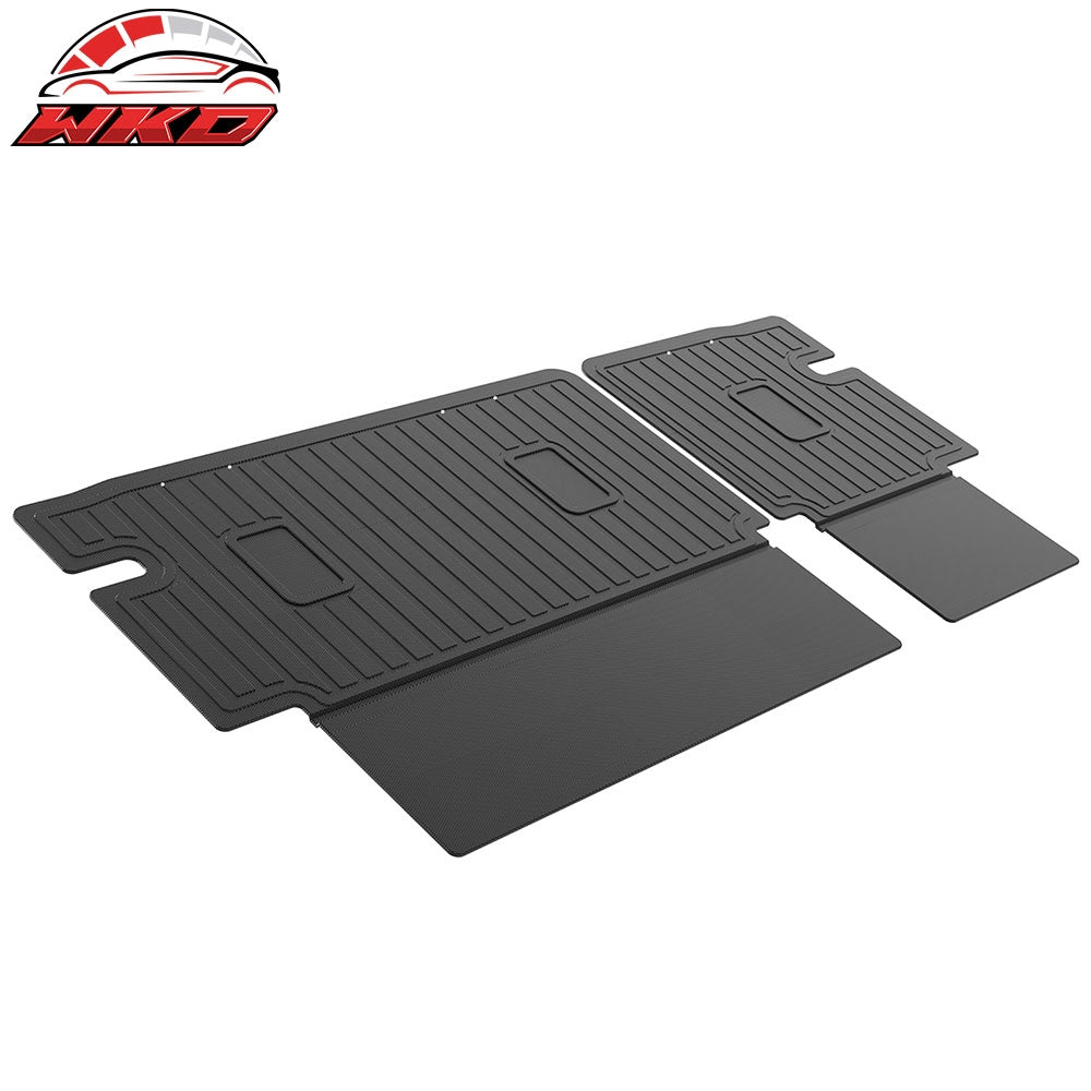 Fits 24-26 GMC Hummer EV SUV TPE Backrest Mat Heavy Duty Rear Seats Back Cover
