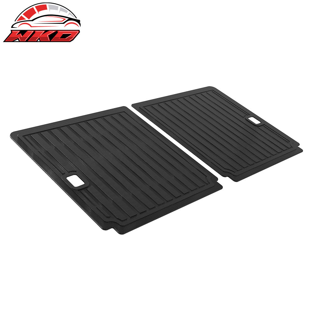 Fits 18-24 VW Tiguan 7 Seats TPE Rear Seat Back Covers Backrest Mats Heavy Duty
