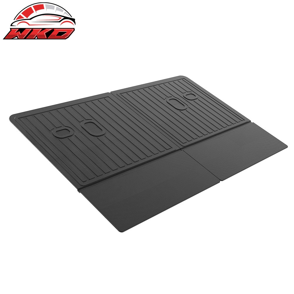 Fits 24-25 Hyundai Santa Fe W/3rd Row Backrest Mats Rear Back Seat Protector TPE