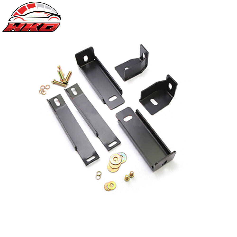 Fits 09-14 Dodge Journey 3" Round Hole Side Bars Running Boards