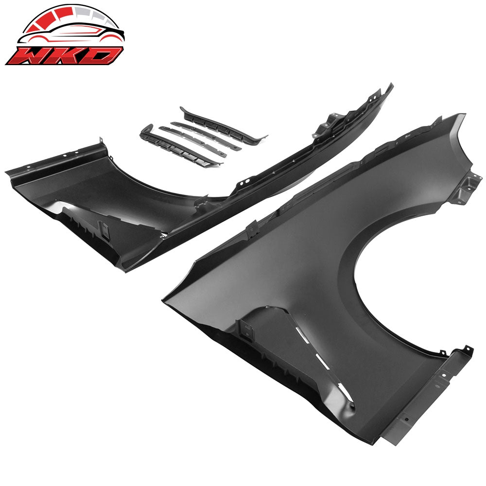 Fits 10-12 Ford Mustang GT500?& 13-14?GT GT500 V6 GT350 Style 2PCS Side Fenders