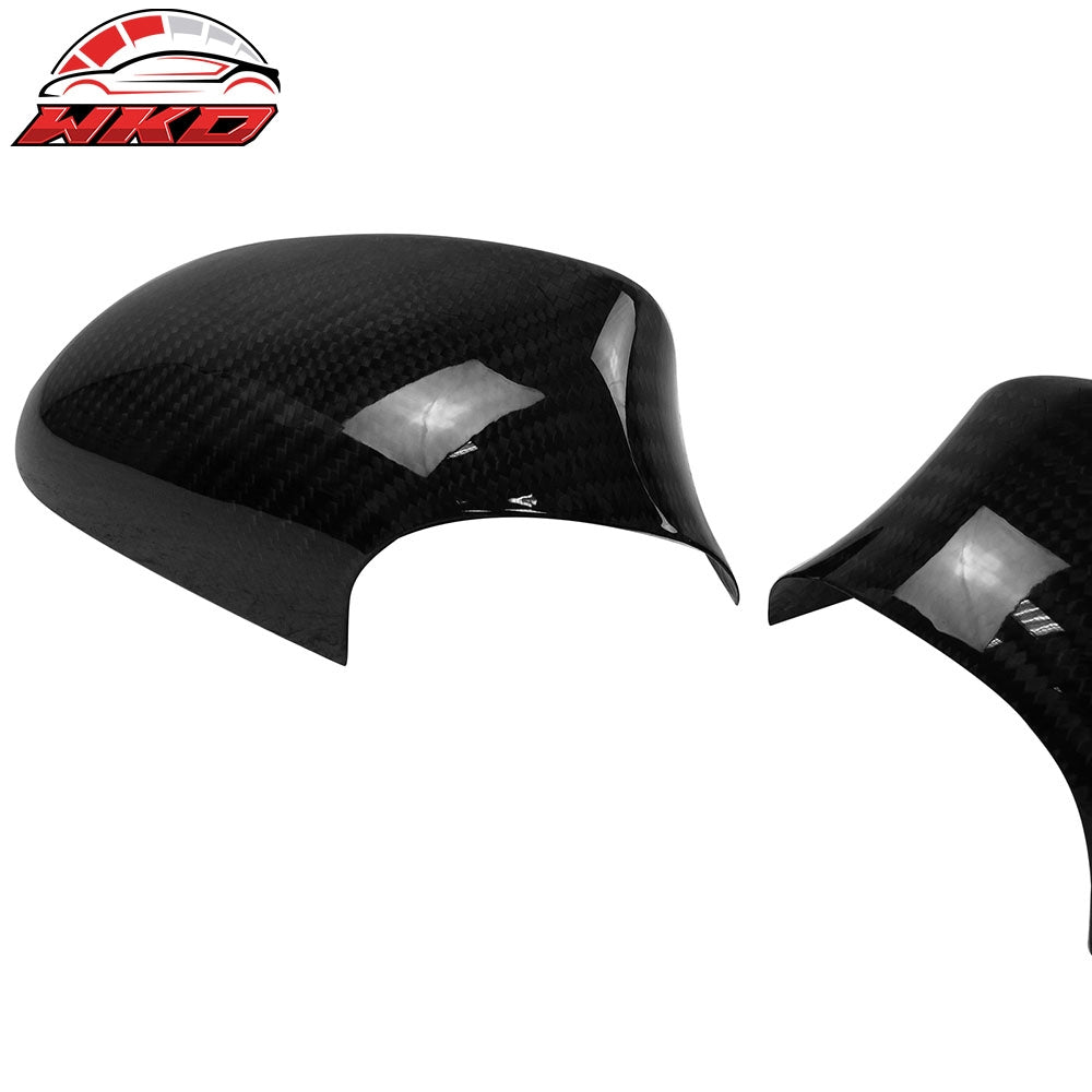 Closeout! Fits 08-11 BMW E82 1-Series Side Mirror Covers Carbon Fiber OE Style