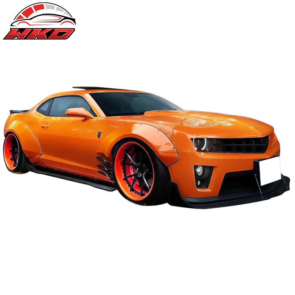 Fits 12-15 Chevrolet Camaro ZL1 MB Style Side Skirts Add On Extension PP