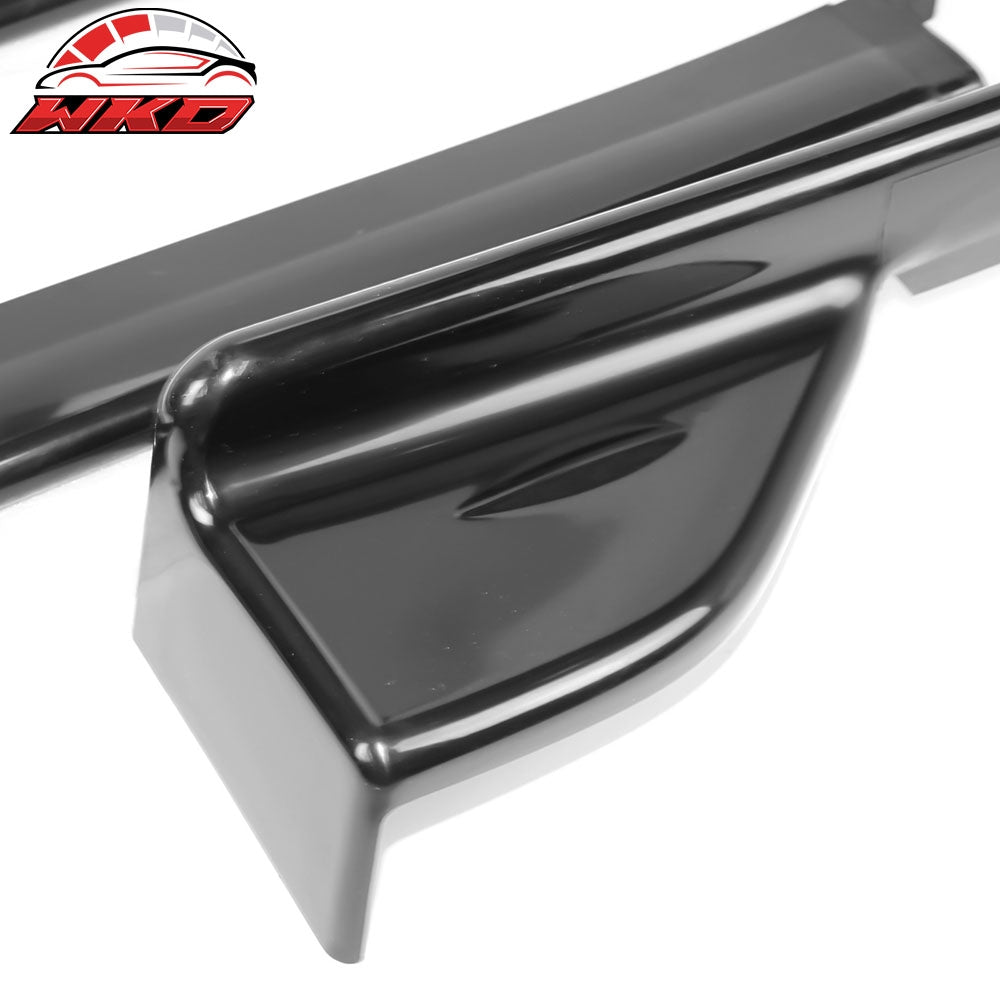 Fits 15-21 Subaru WRX STI Style 2PCS Car Side Skirts Extension Rocker Panel PP