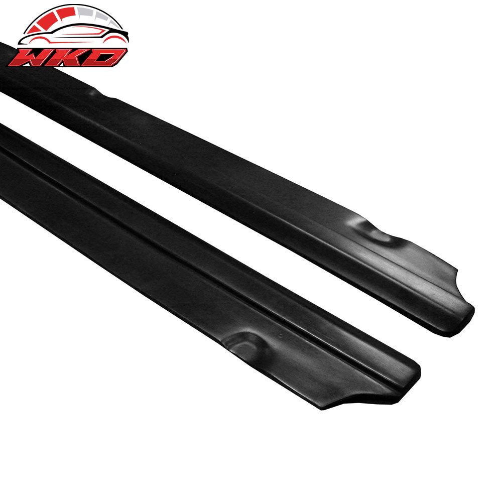Universal 65" x 3.5" JDM DF Side Skirt Extension Bottom Line Rocker Panel Lip PU