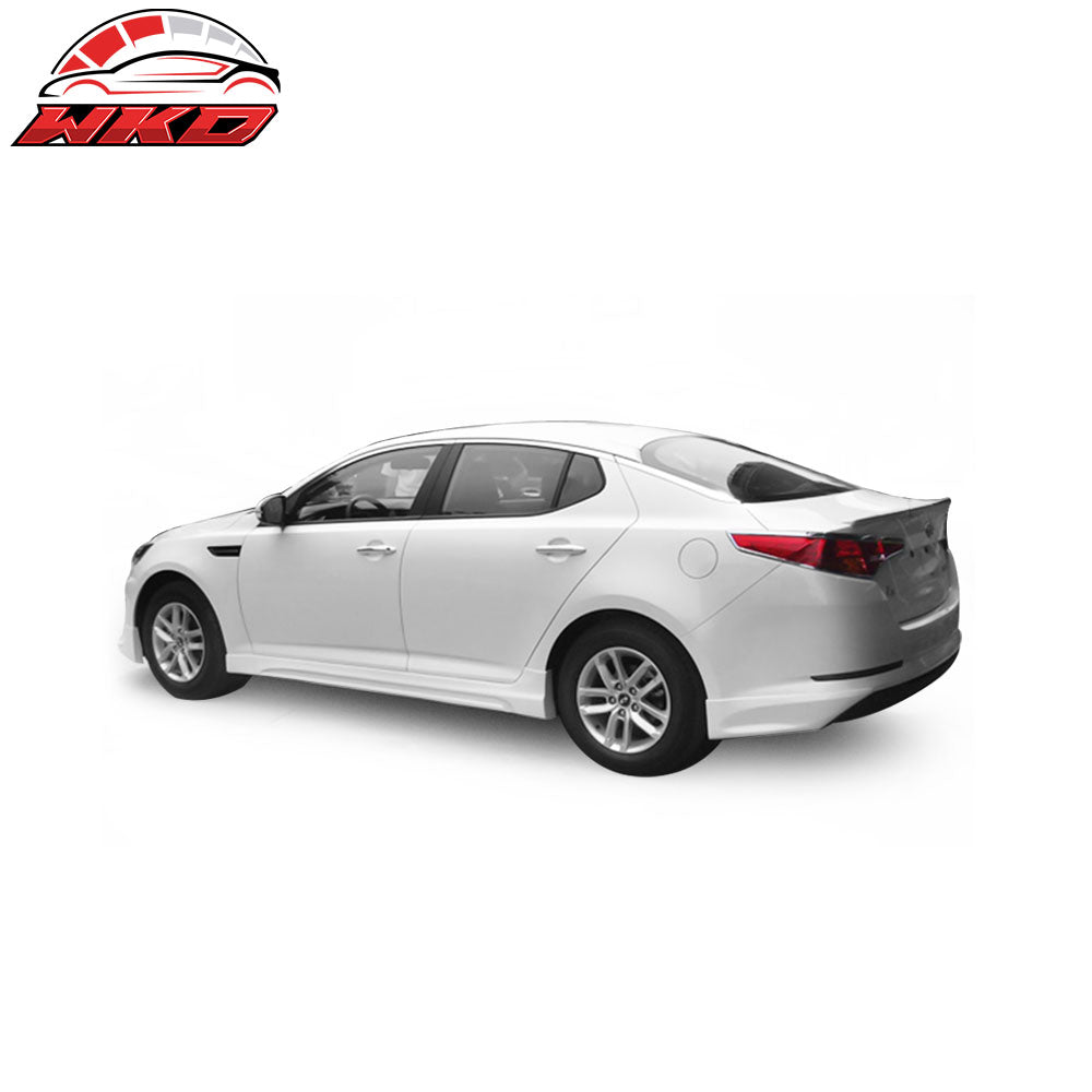 Fits 10-12 Kia Optima Type S Side Skirts Rocker Panel - Unpainted PU