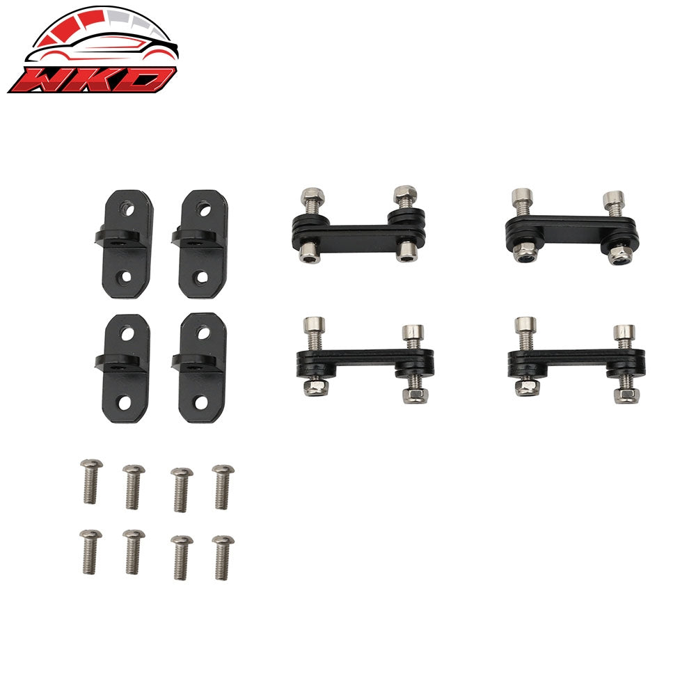 Universal Spoiler Leg Bracket Racing Car Rear Trunk Side Plate V2
