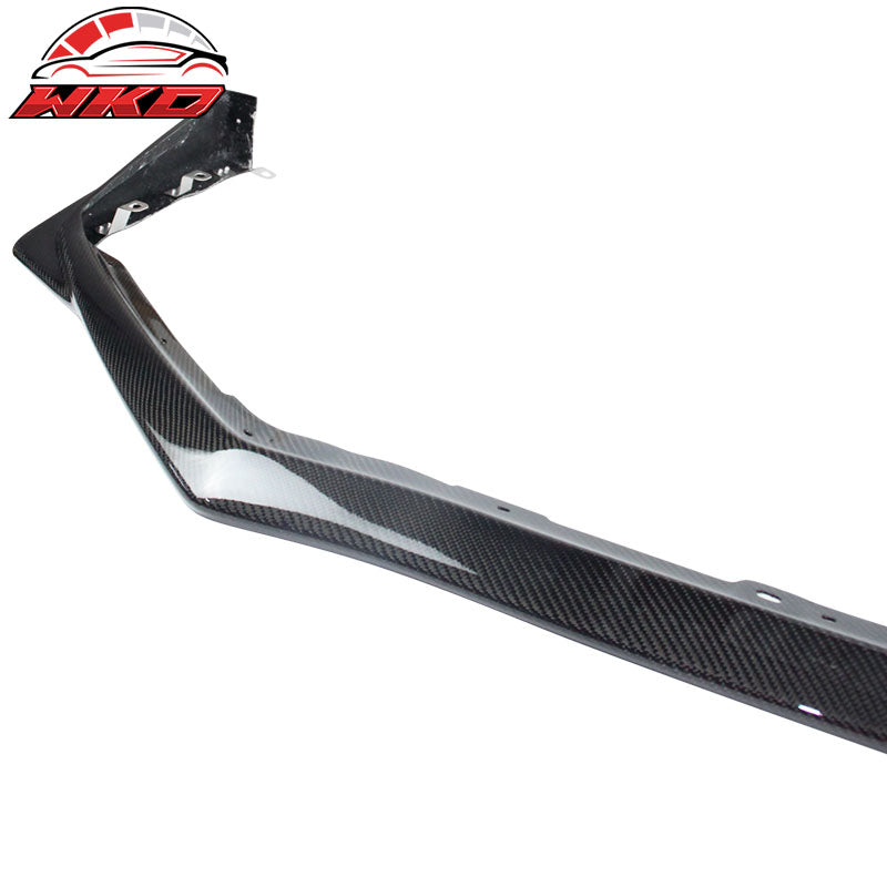 Fits 18-21 Subaru WRX STI Sedan 4-Door Front Bumper Lip Carbon Fiber CF