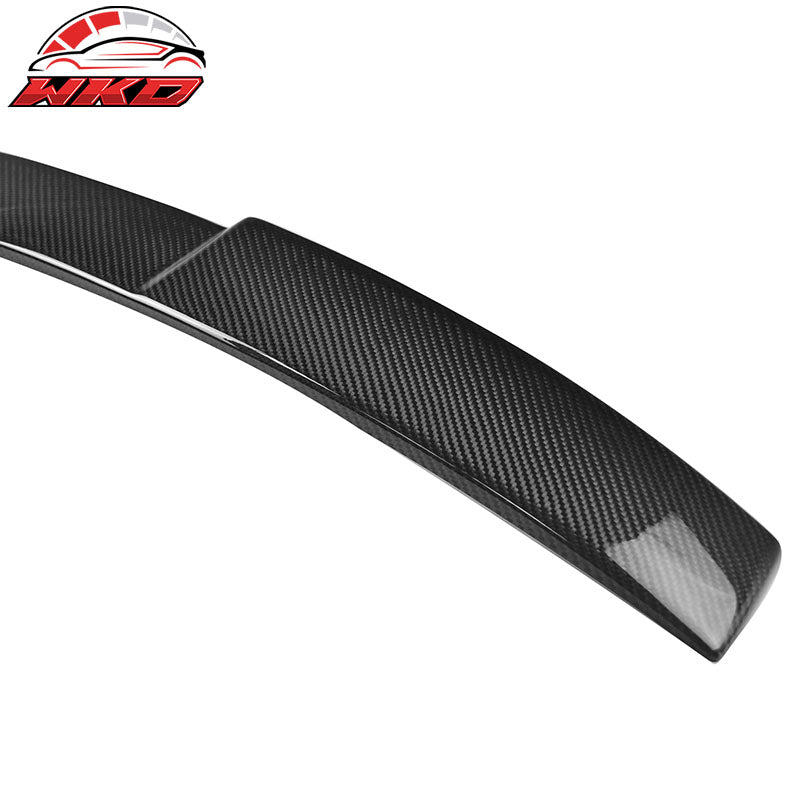 Fits 15-21 Subaru WRX STI V Style Rear Roof Spoiler Carbon Fiber CF