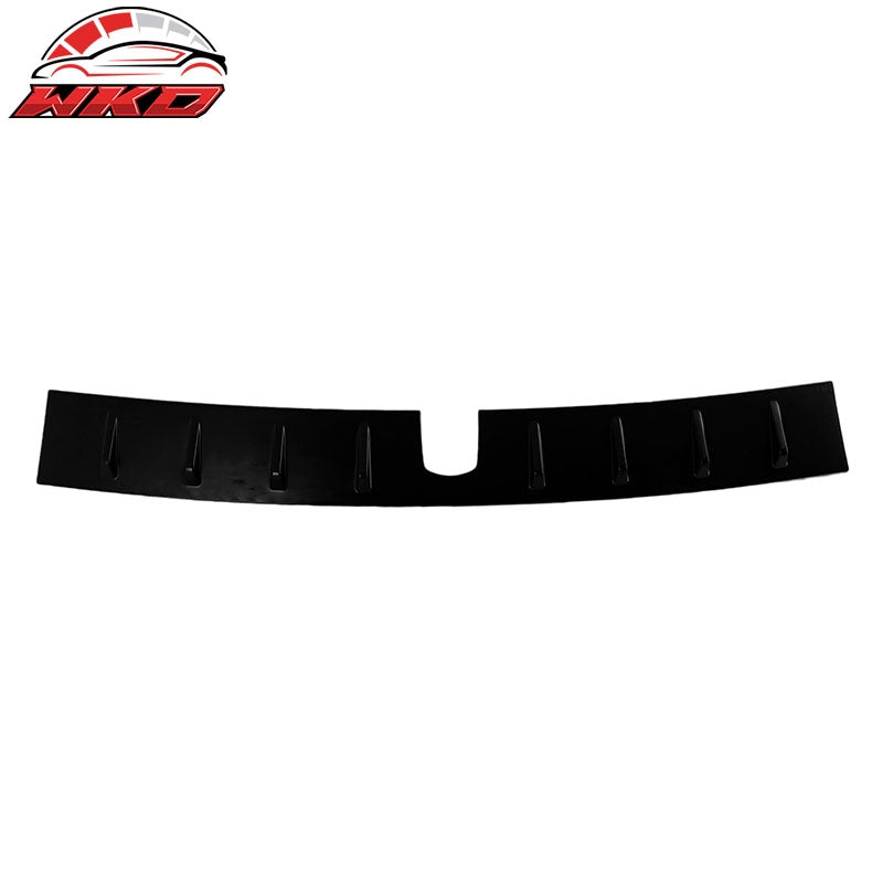 Fits 22-26 Subaru WRX D2 Style Rear Roof Window Spoiler W/Shark Fins Unpainted
