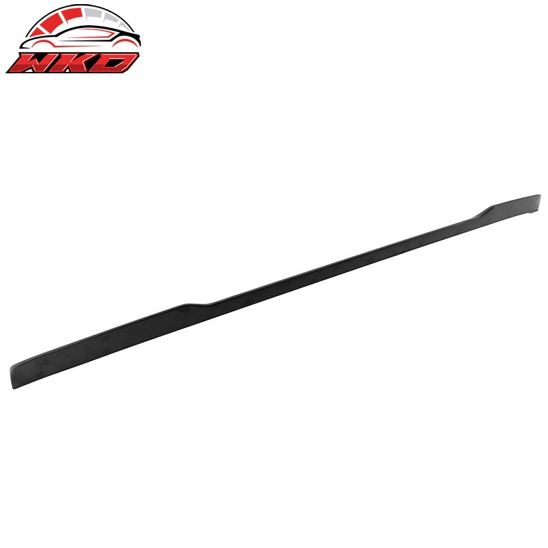 Fits 22-26 Subaru WRX 5th Gen D Style Rear Trunk Spoiler Wing Lip Gloss Black