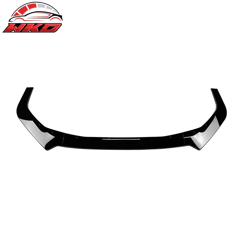 Fits 22-26 Subaru WRX IKON Style Front Bumper Lip Chin Splitter PP Gloss Black