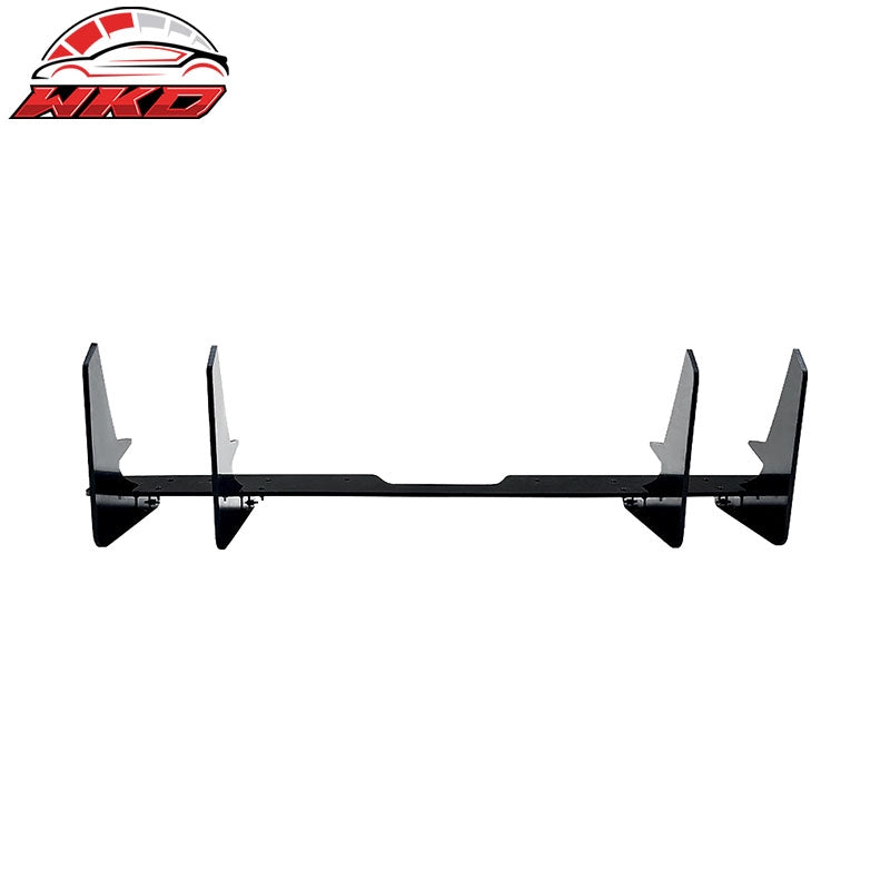 Fits 22-26 Subaru WRX IKON Style Rear Bumper Diffuser W/ 4-Fin ABS Gloss Black