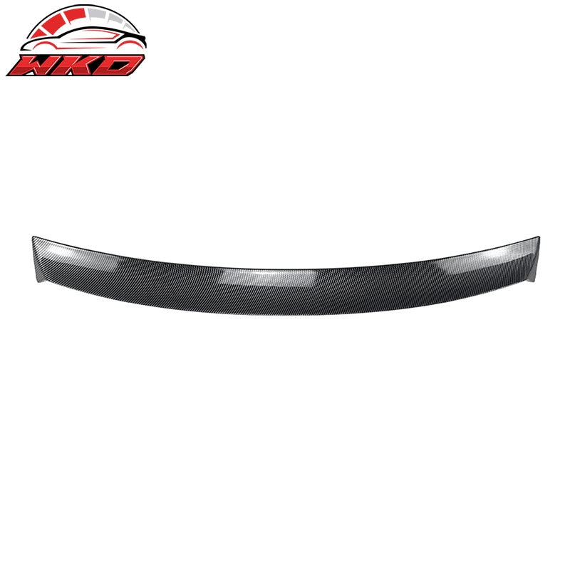 Fits 15-21 Subaru WRX STI IKON Style Rear Roof Spoiler Wing Carbon Fiber Print
