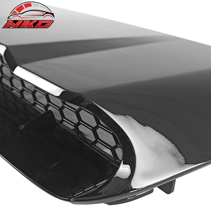 Fits 22-26 Subaru WRX VB D Style Front Air Intake Vent Hood Scoop Gloss Black