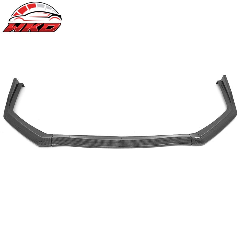 Wholesale 15-21 Subaru WRX & WRX STI Carbon Fiber Print Front Bumper Lip Spoiler 3PCS - Wikond Auto