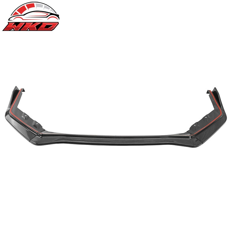 Wholesale 15-21 Subaru WRX/WRX STI Front Bumper Lip Carbon Fiber IKON Style Spoiler - Wikond Auto